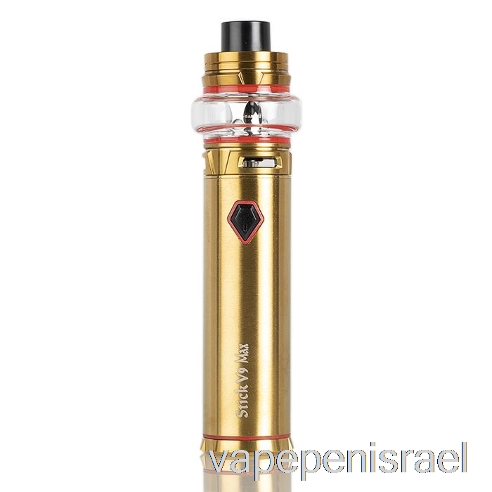 Vape Israel Smok Stick חד פעמי V9 & Stick V9 Max 60w ערכת התחלה V9 Max - זהב